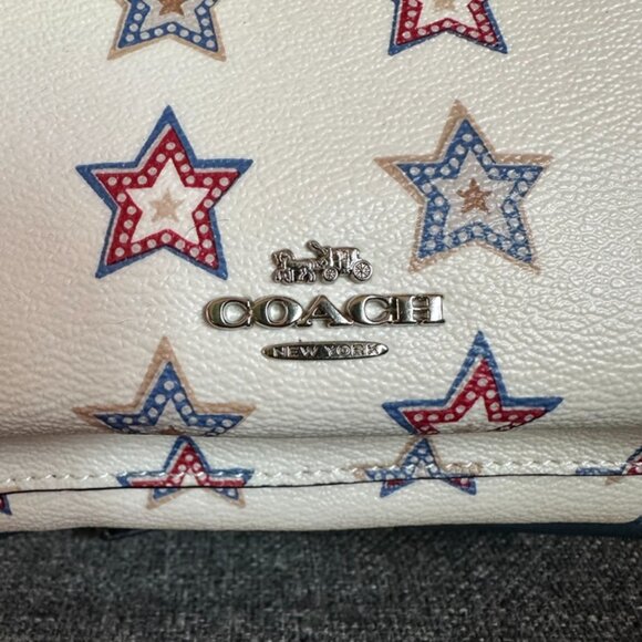 NWT! RARE! Coach Mini Charlie Backpack with Western Star Print F72775 - Picture 11 of 12